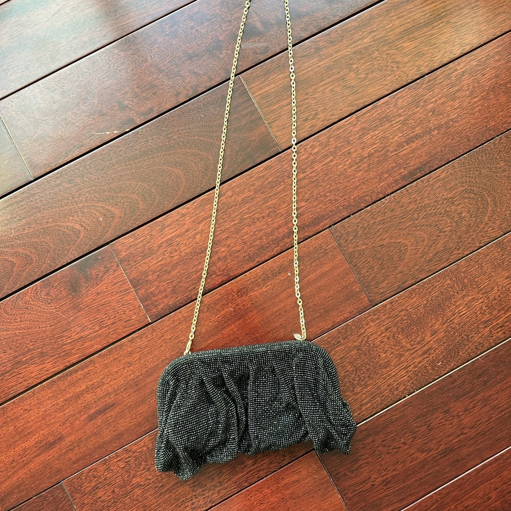 Anthropologie Black Evening Clutch